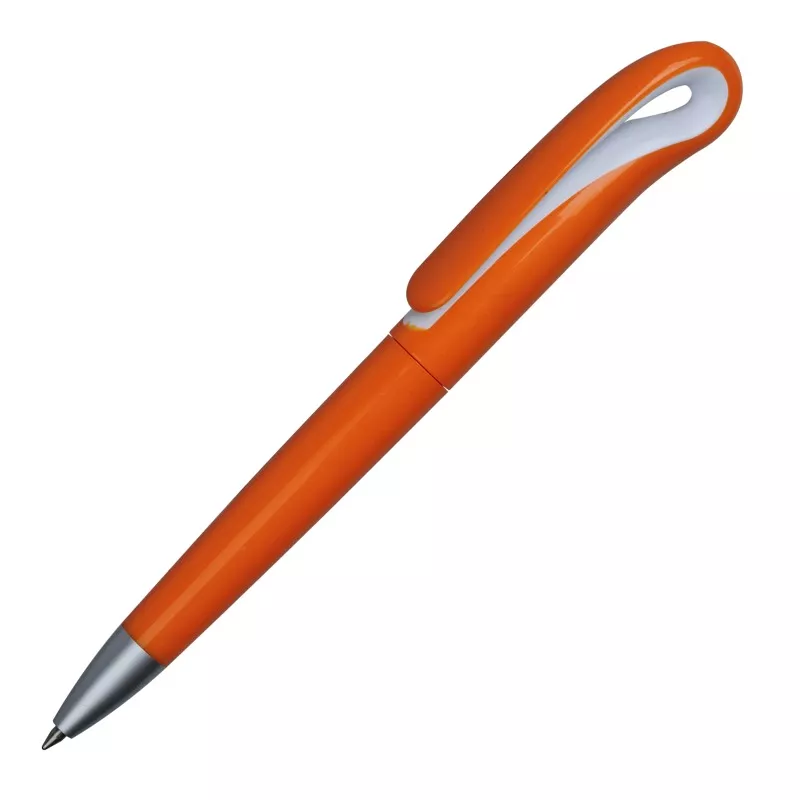 Długopis reklamowy plastikowy CISNE - pomarańczowy (R73371.15)