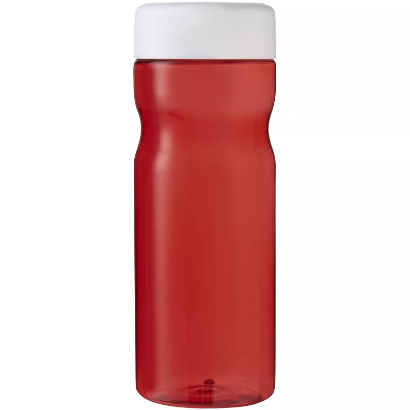 H2O Eco Base 650 ml screw cap water bottle - Biały-Czerwony (21043507)