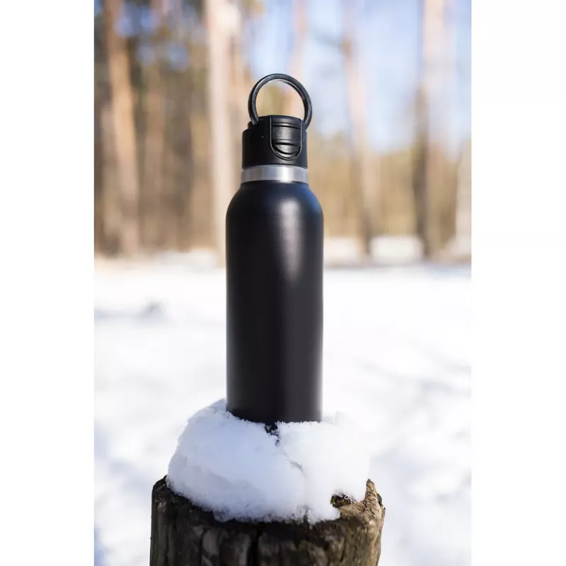 Butelka termiczna 700 ml Air Gifts | Marcelo - czarny (VA120-03)