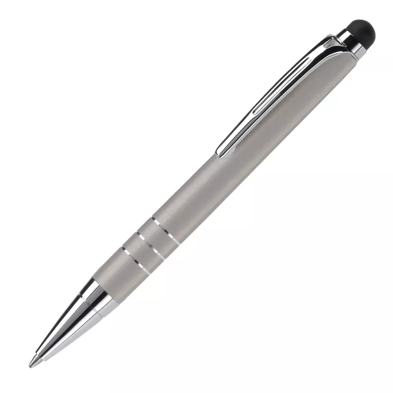 Długopis z dotykowym rysikiem - srebrny (LT87558-N0005)