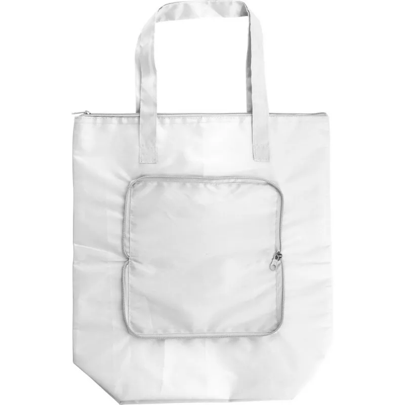 Składana torba termoizolacyjna, torba na zakupy - biały (V0296-02)