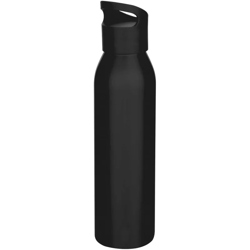Sky jednościenna butelka na wodę o pojemności 650 ml wykonana ze stali nierdzewnej z recyklingu z certyfikatem RCS - Czarny (10086890)