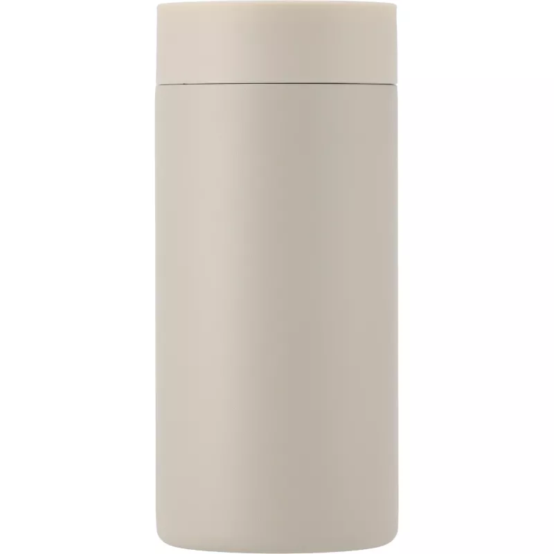 Kubek termiczny stalowy z recyklingu LE PORT MoLu 360 ml - beżowy (535313)