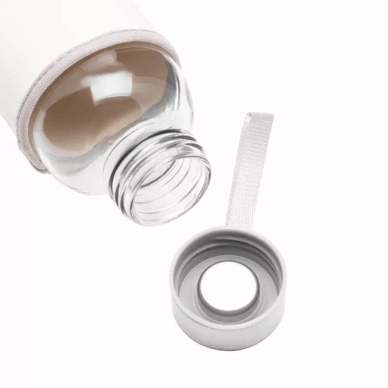 Szklana butelka - biały (56-0304248)