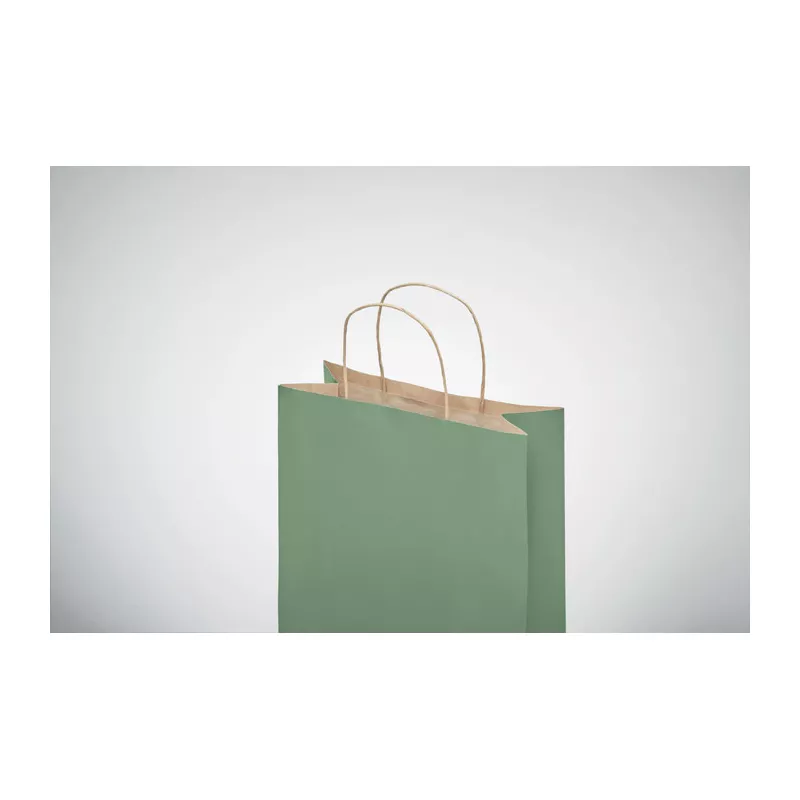 Torba prezentowa papierowa mała 90 g/m² PAPER TONE S - Zielony (MO6172-09)