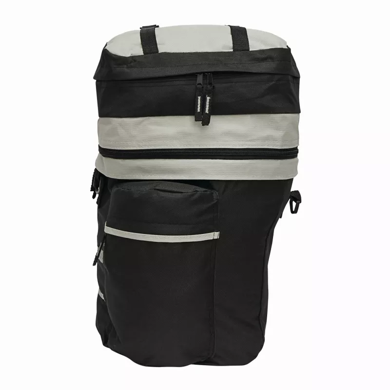 Komplet bagażowy na rower - czarny, szary (56-0230500)