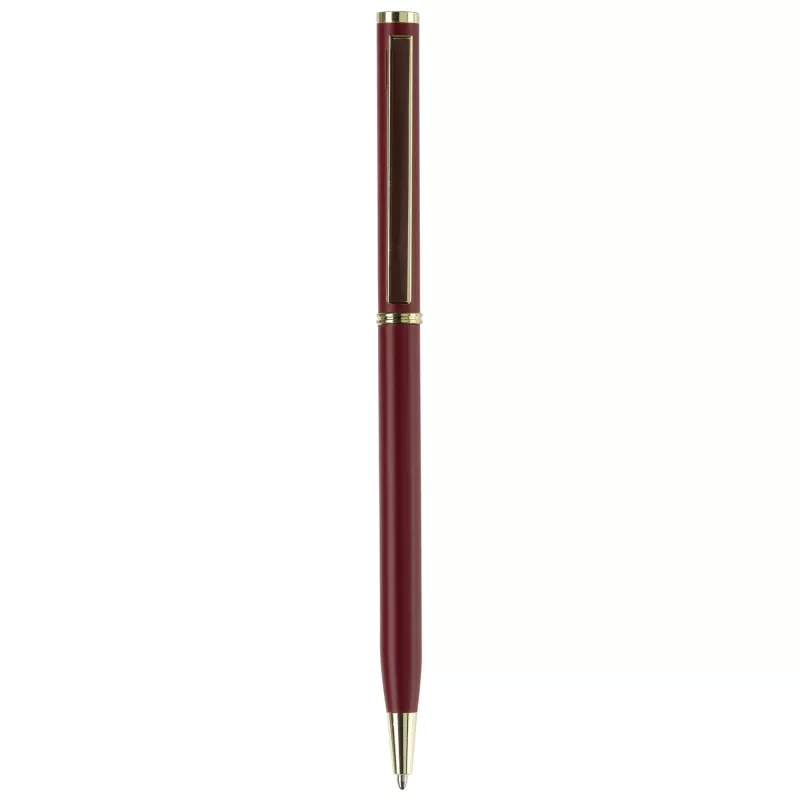 Metalowy długopis Slim - czerwony (LT87060-N0021)