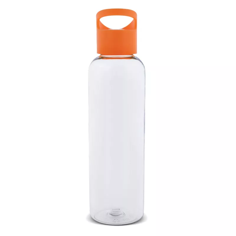 Butelka Loop transparent R-PET 600ml - pomarańczowy transparentny (LT98744-N0426)