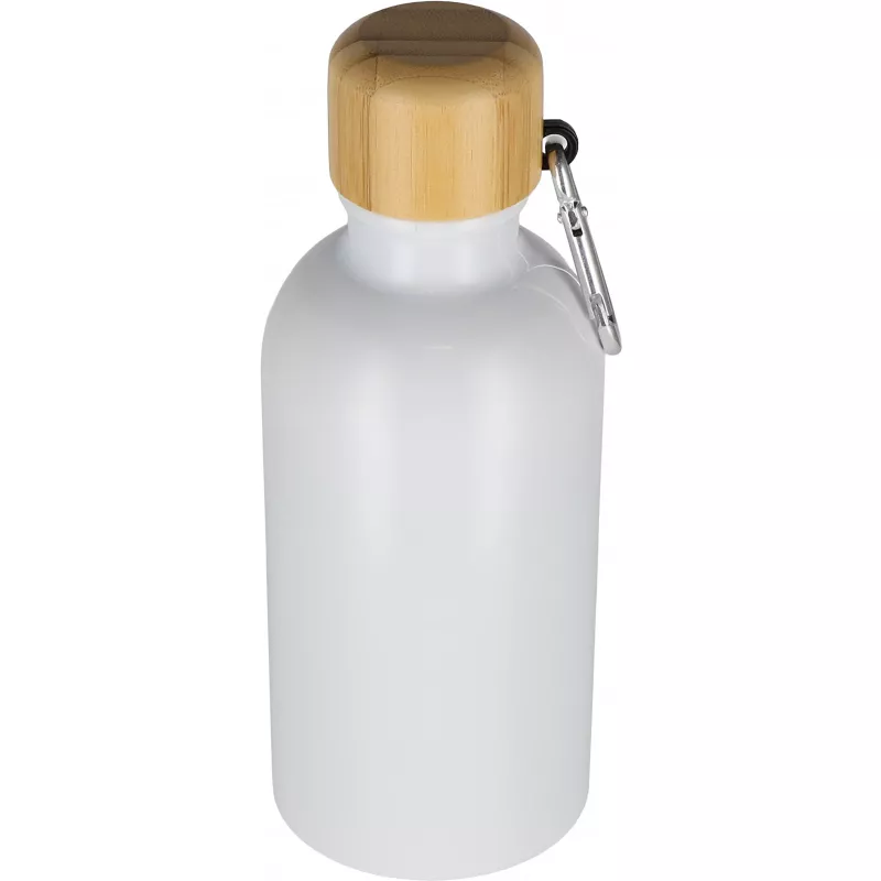 Butelka metalowa 400 ml MARILYN - biały (8497206)