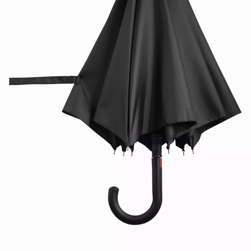 Automatyczny parasol - czarny, czerwony (56-0103351)