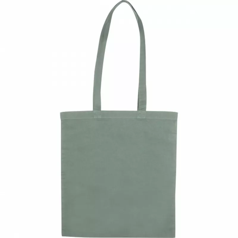 Torba bawełniana z długimi uszami 140 g/m2 COPENHAGEN - ciemnoszary (088077)