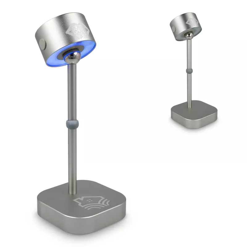 Inteligentna lampa stołowa Xoopar Mojiu ze sterowaniem głosowym - jasnoszary (LT41318-N0062)