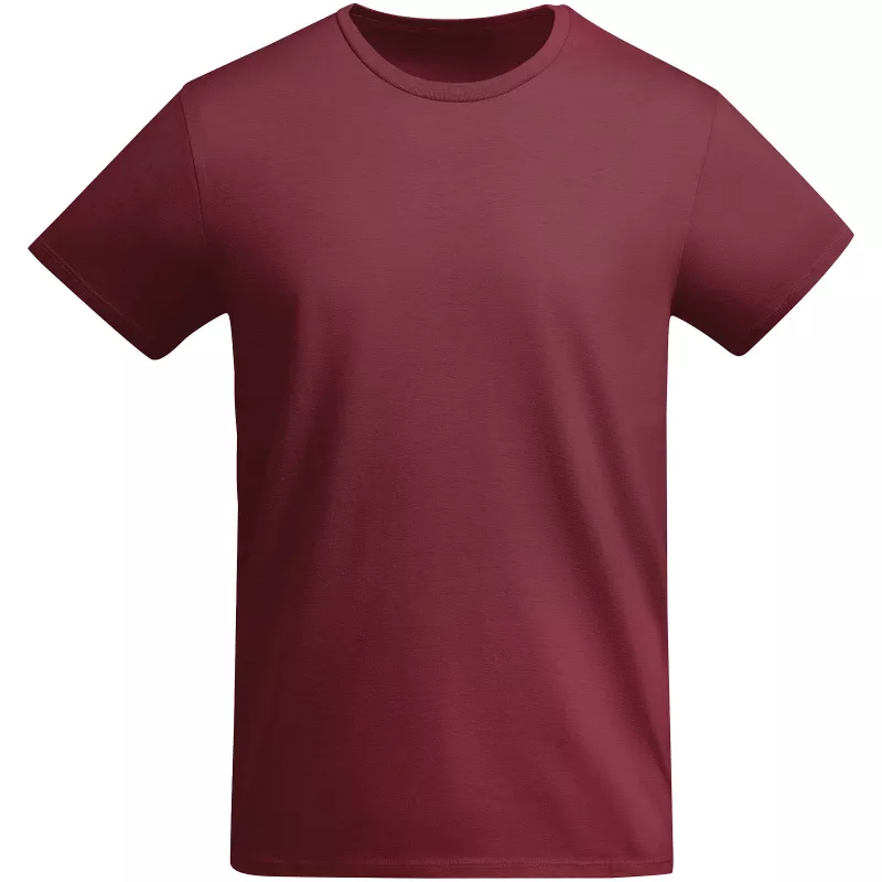 Koszulka T-shirt męska bawełniana 175 g/m² Roly Breda - Garnet (R6698-GARNET)