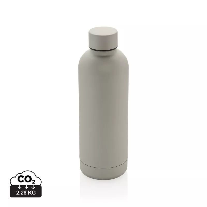 Butelka termiczna 500 ml, stal nierdzewna z recyklingu - srebrny (P435.700)