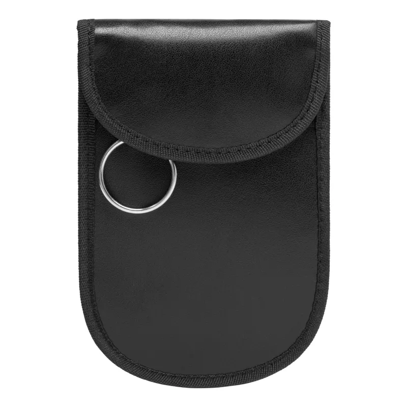 Etui na klucze samochodowe z zabezpieczeniem RFID - czarny (56-0402504)