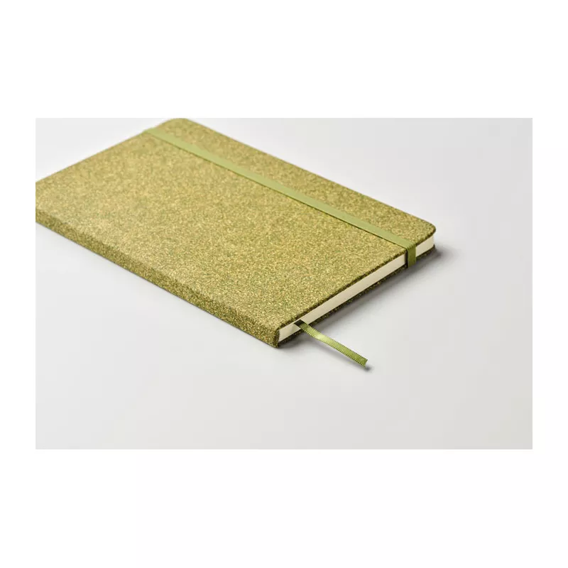 Notes A5 w korkowej okładce 80 kartek w linię CHIPPEWA - Zielony (MO2603-09)