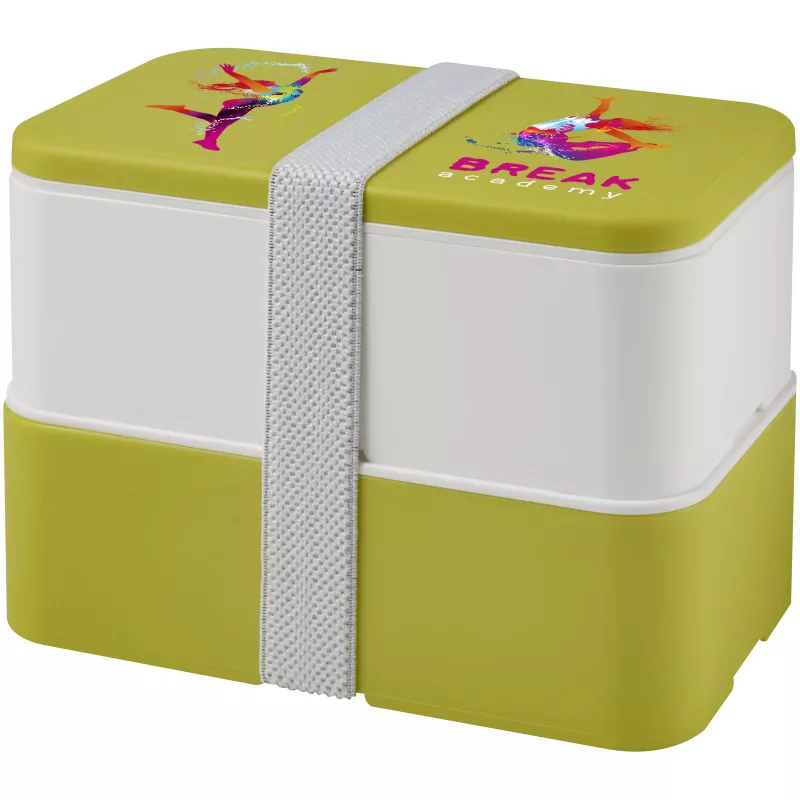 MIYO dwupoziomowe pudełko na lunch - Brak koloru (22040163)