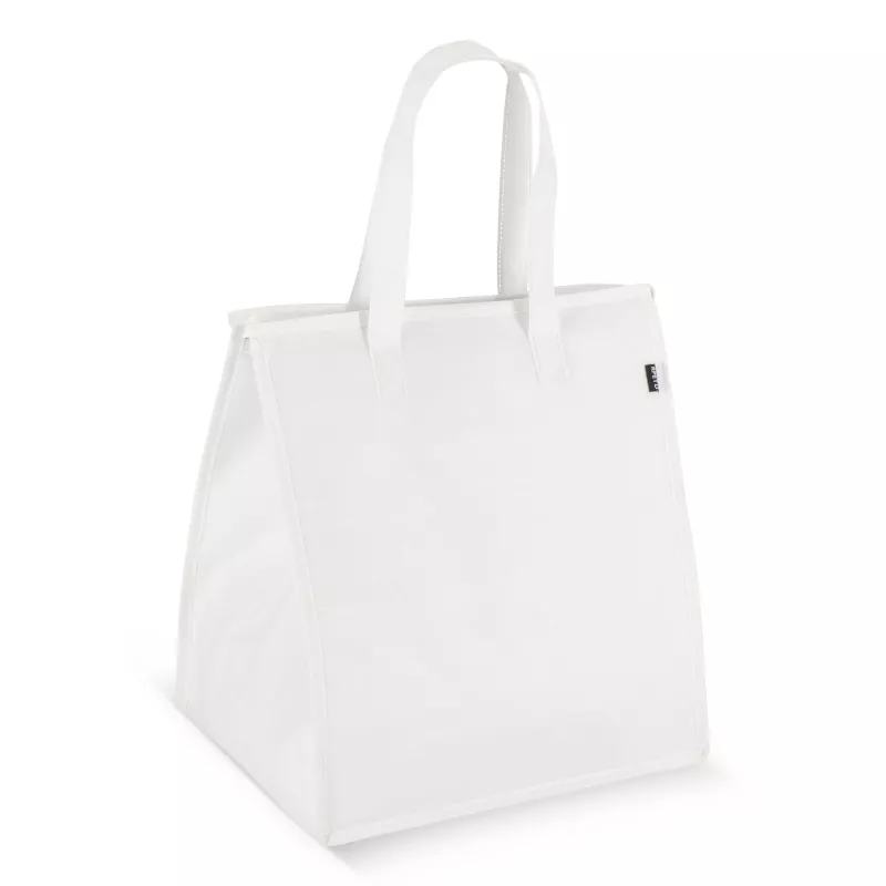 R-PET Torba chłodząca z włókniny 33 x 25,5 x 37 cm 75 g/m² - biały (LT95391-N0001)