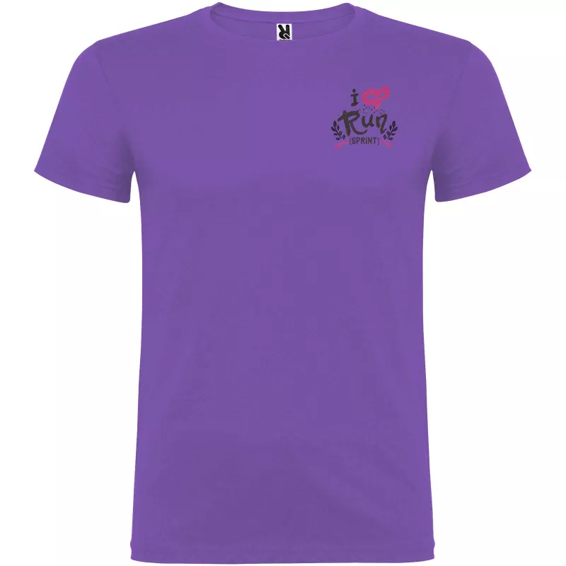 Koszulka T-shirt męska bawełniana 155 g/m² Roly Beagle - Irlandzki fiolet (R6554-IRISPURP)