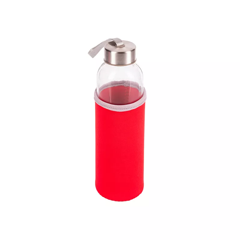 Szklana butelka Vim 500 ml - czerwony (R08276.08)