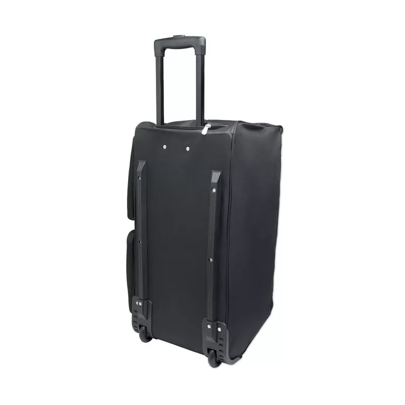 Torba podróżna na kółkach z RPET 600D ITFITS - Czarny (MO2942-03)