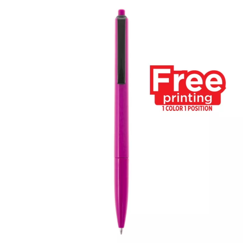 Długopis plastikowy | Rachel - różowy (V1629-21)