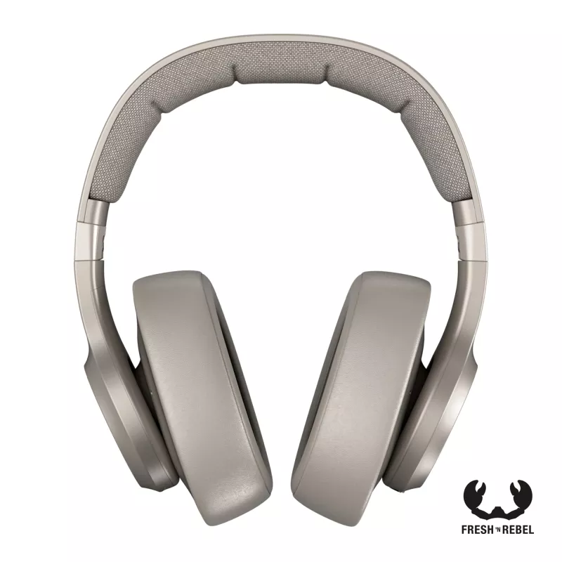 3HP4102 | Fresh 'n Rebel Clam 2 ANC Bluetooth Over-ear Headphones - Beżowy (LT49726-N0087)