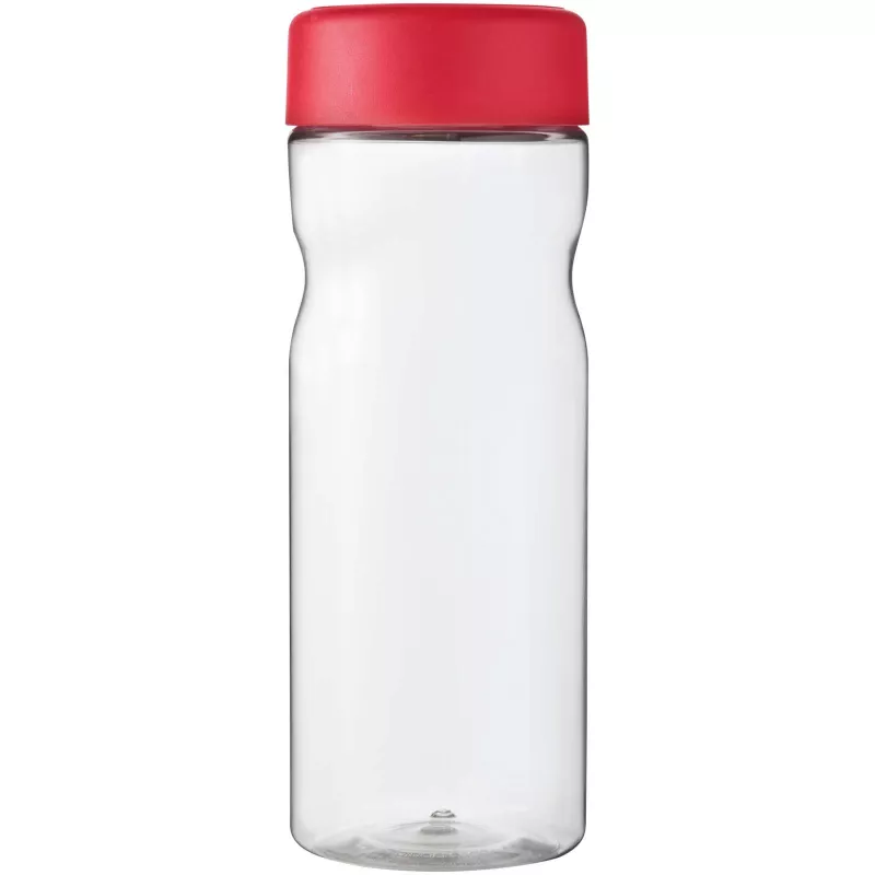 H2O Eco Base screw cap water bottle 650 ml - Czerwony-Przezroczysty (21043594)