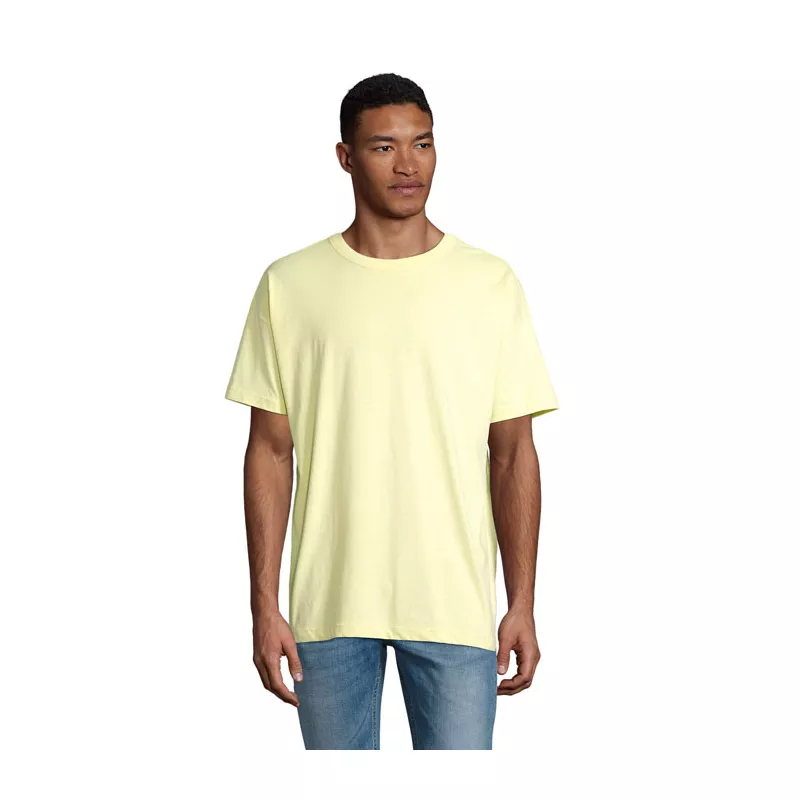 Koszulka męska oversize 180 g/m² Sol's BOXY MEN - Jasno Żółty (S03806-LY)