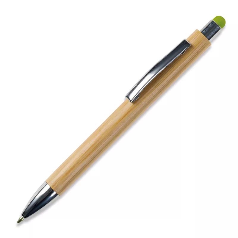 Bambusowy długopis Stylus New york - zielony (LT87285-N0031)