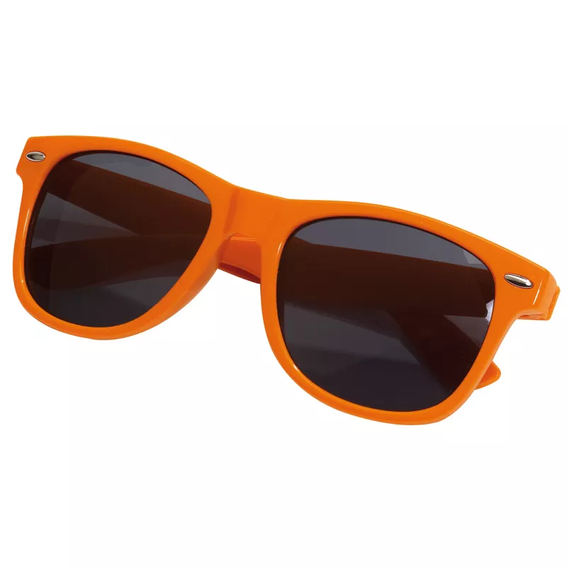 Okulary STYLISH - pomarańczowy (56-0603059)