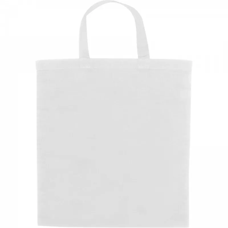 Torba bawełniana z krótkim uchem 140 g/m2 MARSHALL - biały (6068006)