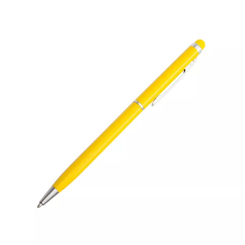 Długopis aluminiowy Touch Tip - żółty (R73408.03)
