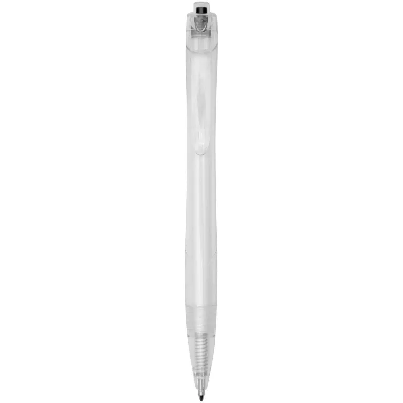 Honua długopis z plastiku PET z recyklingu  - Czarny-Przezroczysty bezbarwny (10775790)