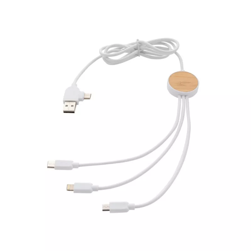Kabel do ładowania Ontario - biały (P302.463)