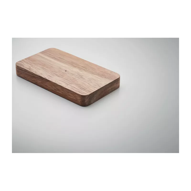 Powerbank 4000 mAh z ładowarką indukcyjną 15W ACAPOW - Czarny (MO2185-03)