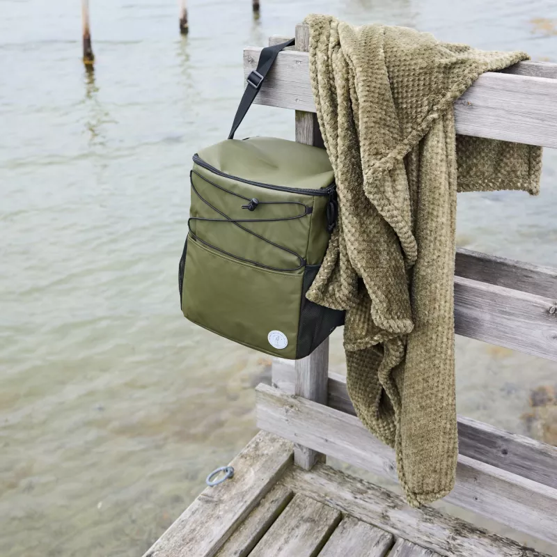 Koc polarowy Sagaform Anni R-PET - zielony (LT52129-N0031)