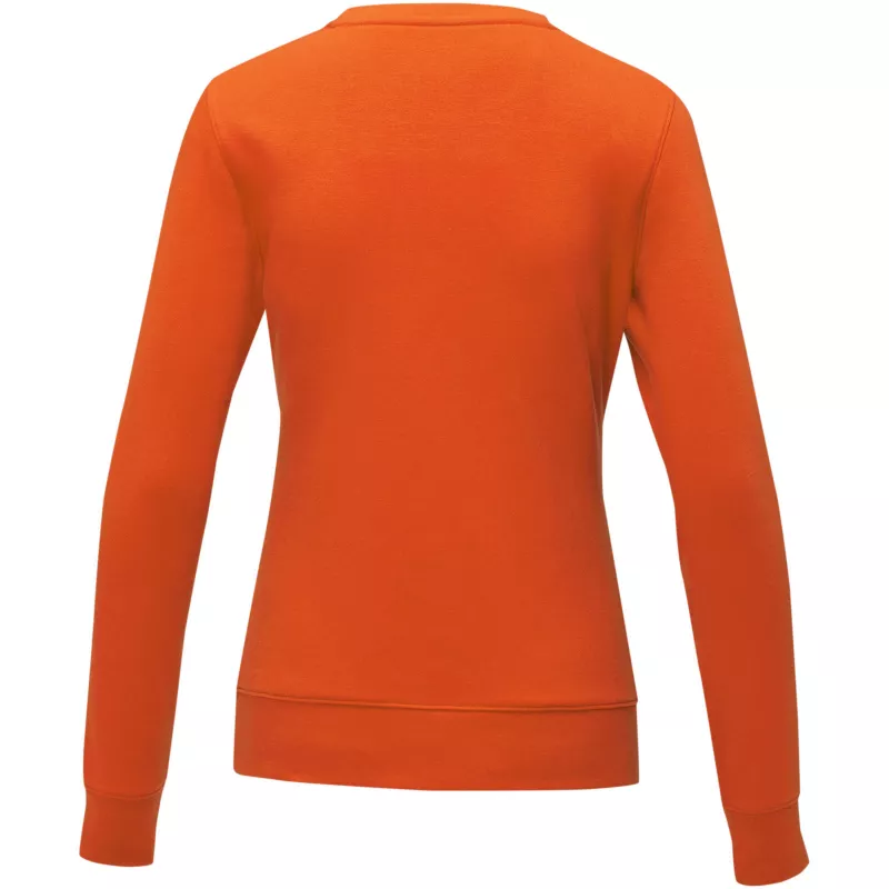 Damska bluza z okrągłym dekoltem Zenon - Pomarańczowy (38232-ORANGE)