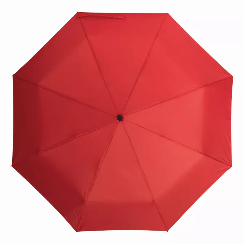 Automatyczny, wiatroodporny, kieszonkowy parasol - czerwony (56-0101186)