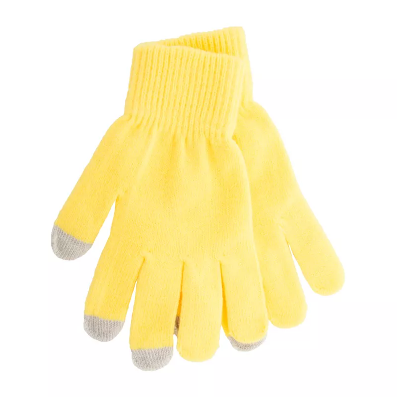 Actium rękawiczki do ekranów dotykowych - żółty (AP791747-02)