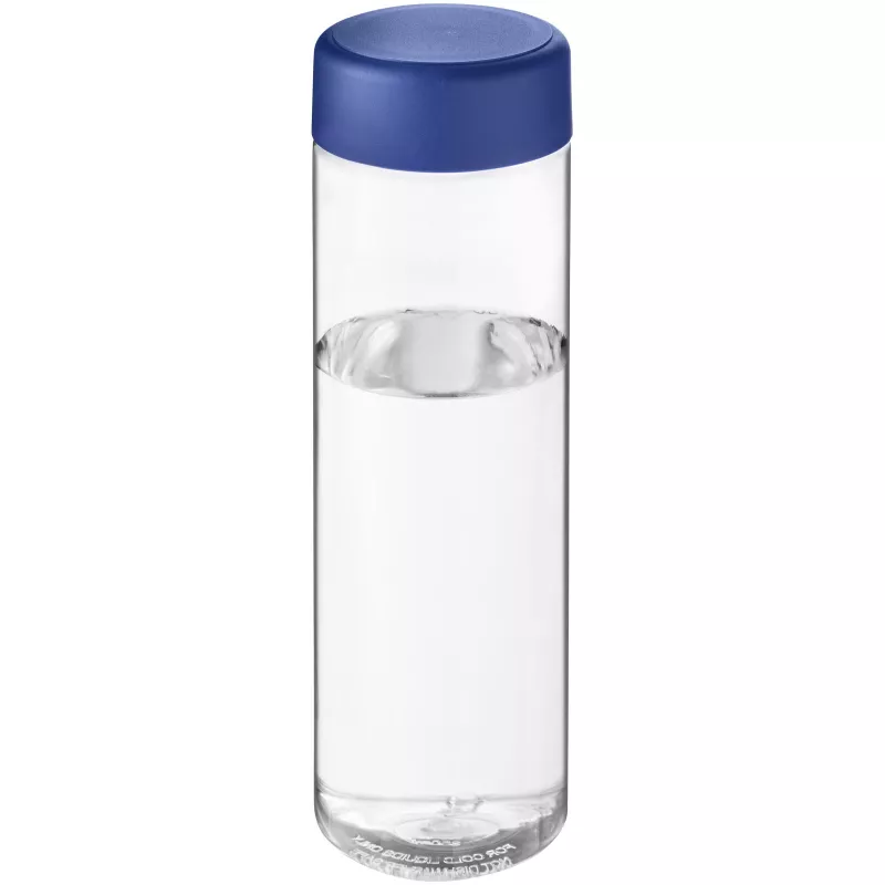 H2O Vibe 850 ml screw cap water bottle - Niebieski-Przezroczysty (21043001)