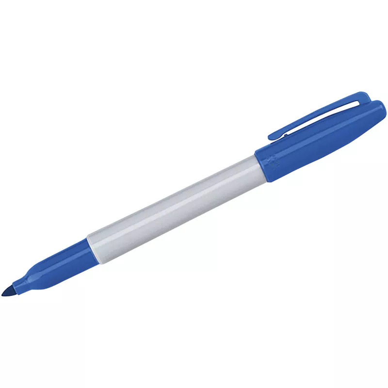 Marker Sharpie® Fine Point - Biały-Niebieski (10778952)