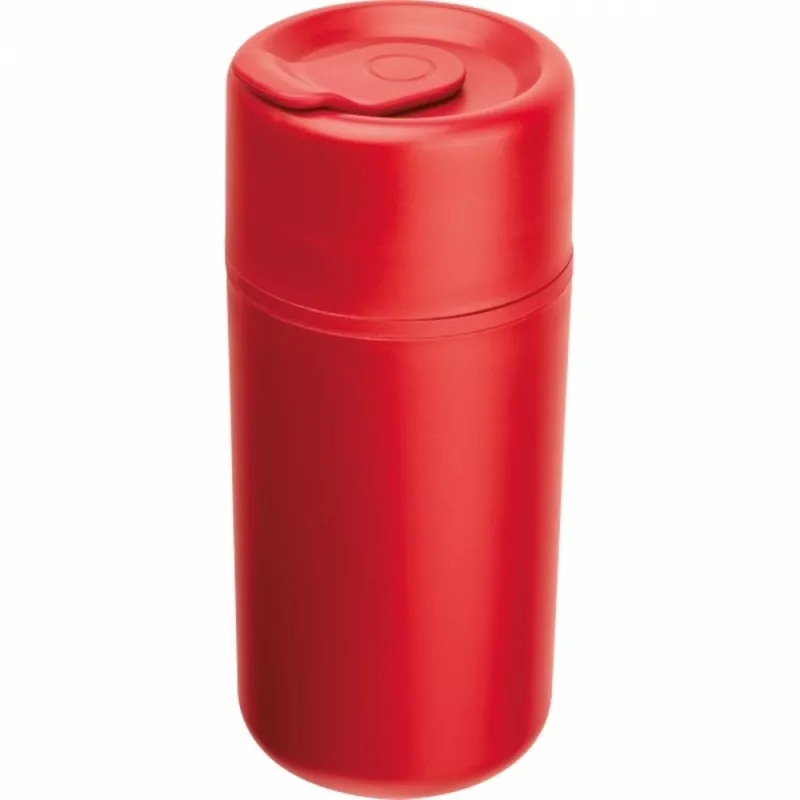 Kubek z podwójnymi ściankami GENOA 500 ml - czerwony (535405)