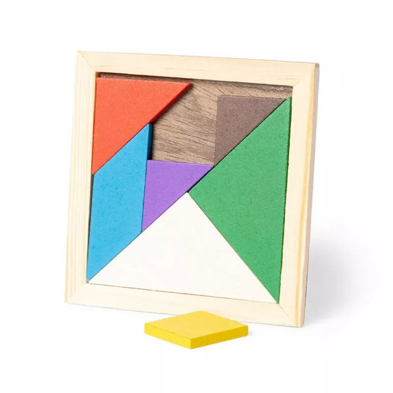 Puzzle tangram - wielokolorowy (V7663-99)