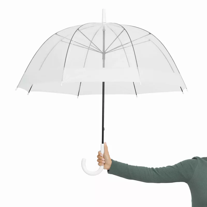 Parasol - biały, transparentny (56-0103392)