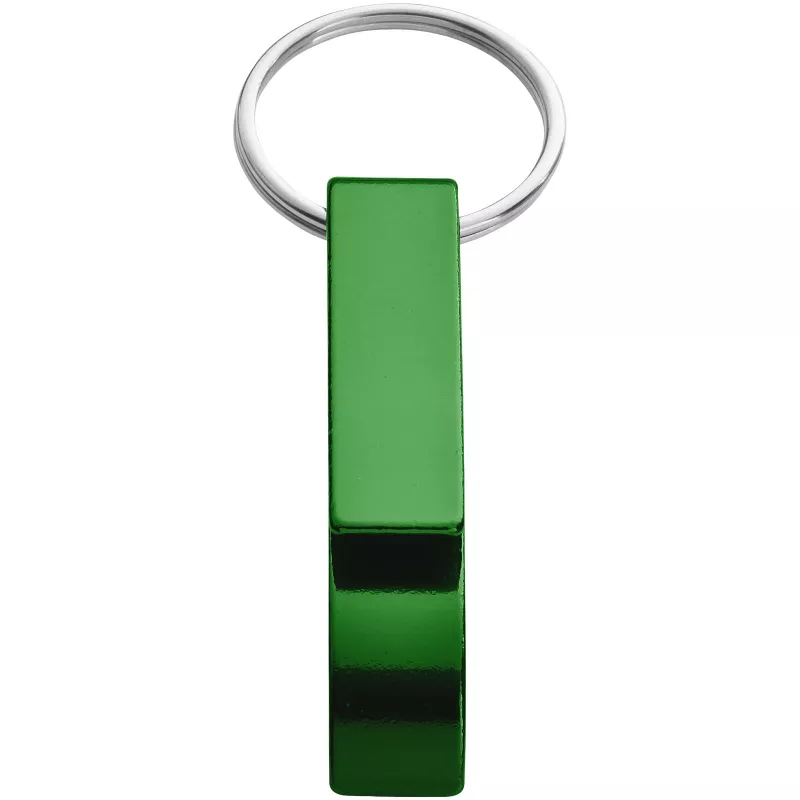 Brelok aluminiowy Tao z otwieraczem do butelek i puszek - Zielony (11801805)