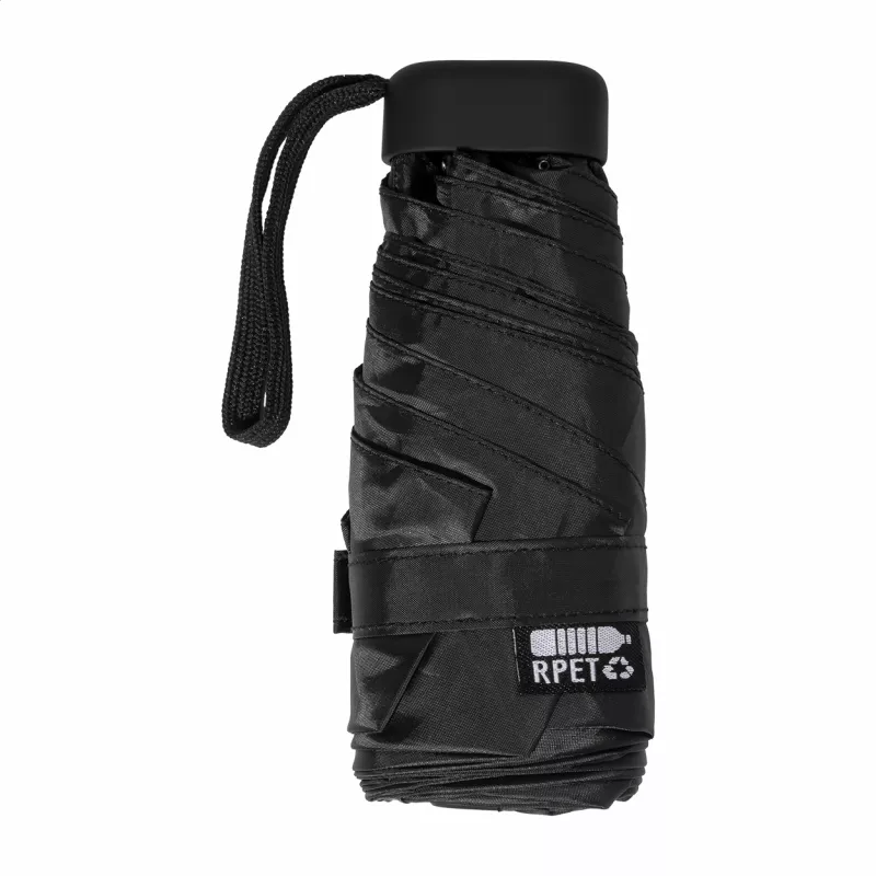 Fractus mini parasol RPET - czarny (AP800283-10)