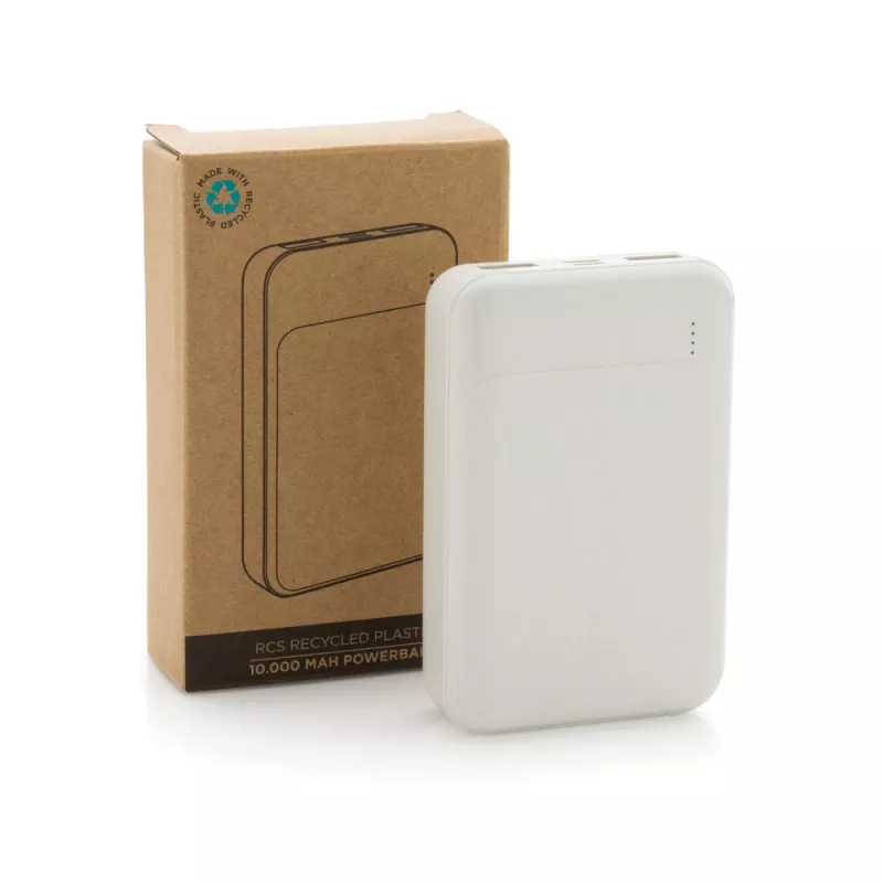 Power bank 10000 mAh - biały (P322.663)