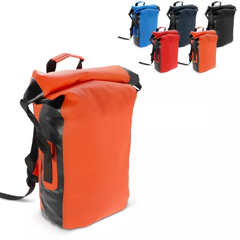 Wodoodporny plecak Rolltop 25 litrów - czerwony (LT95116-N0021)