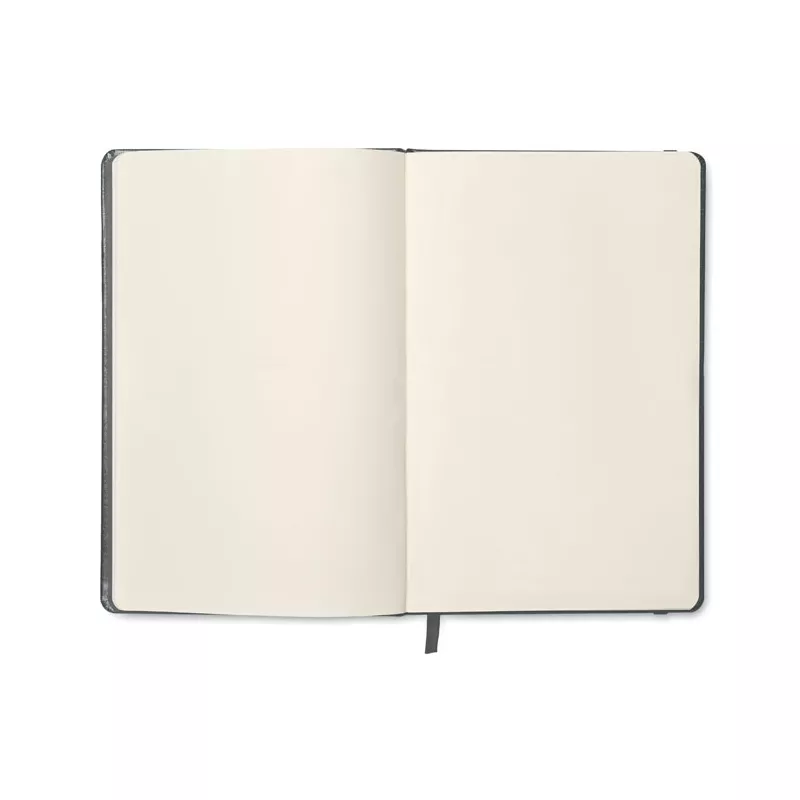Notes A5 w okładce PU 96 kartek gładkie ARCONOT PLAIN - Kamienny Szary (AR1804-15)